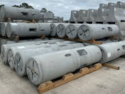 precast light pole base