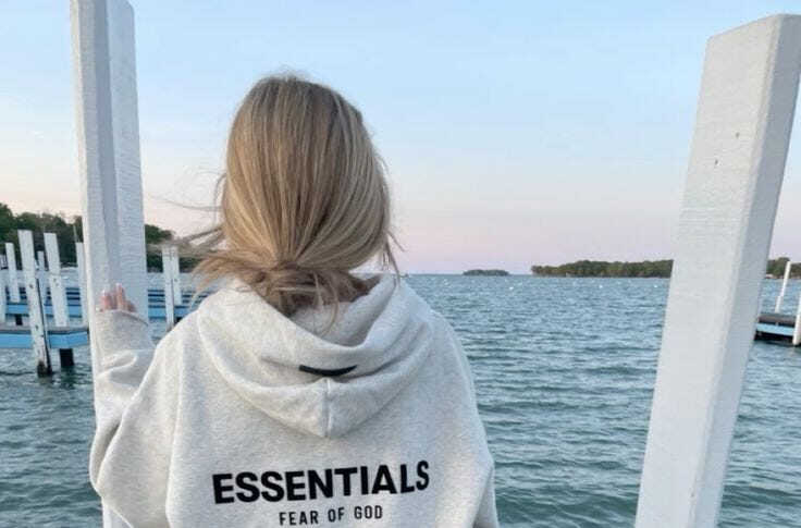 Fear Of God Essential Hoodies