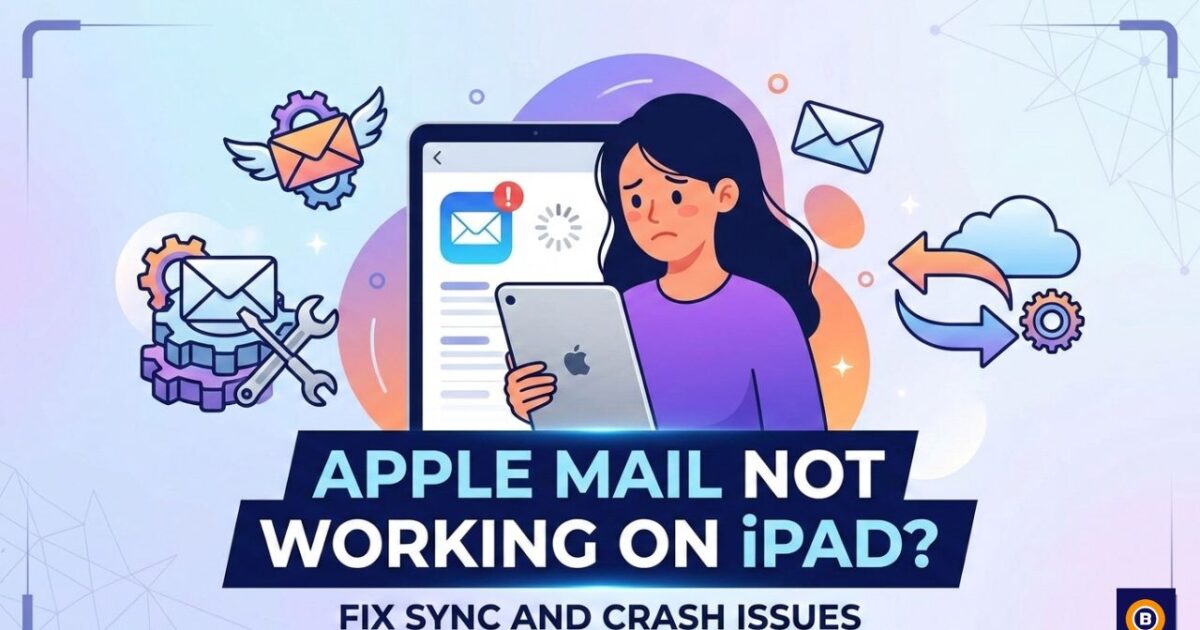 apple mail not working on ipad
