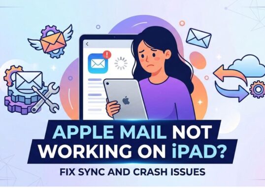 apple mail not working on ipad