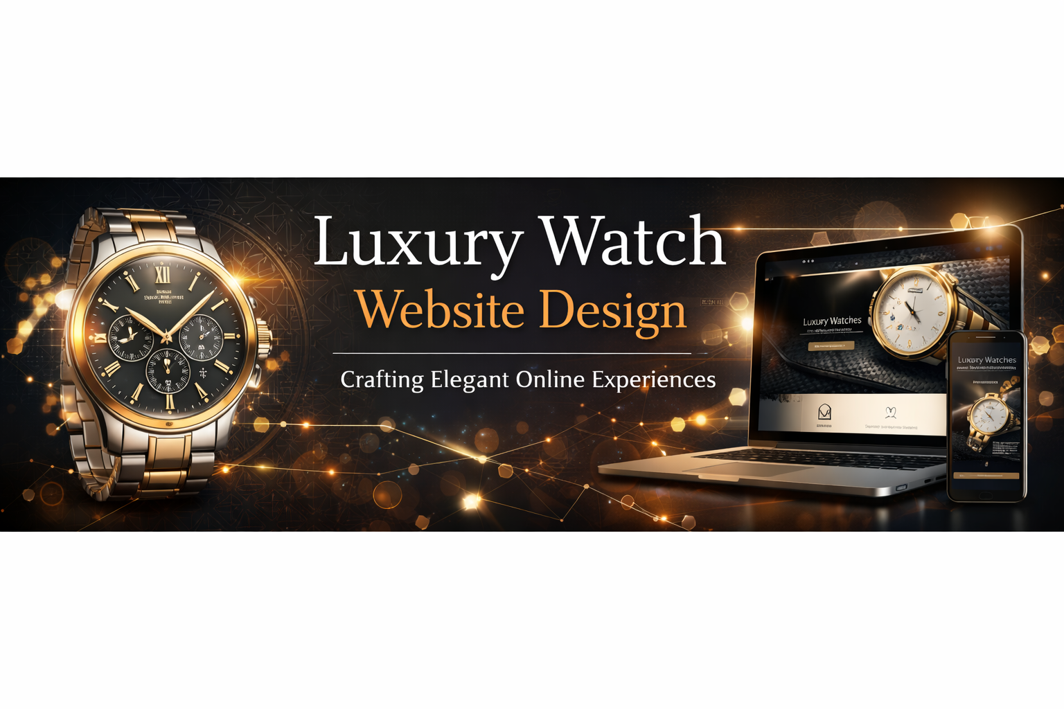 luxury watch website design