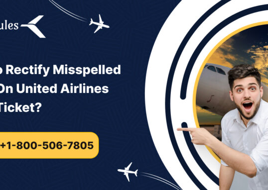 Misspelled Name On United Airlines Flight Ticket