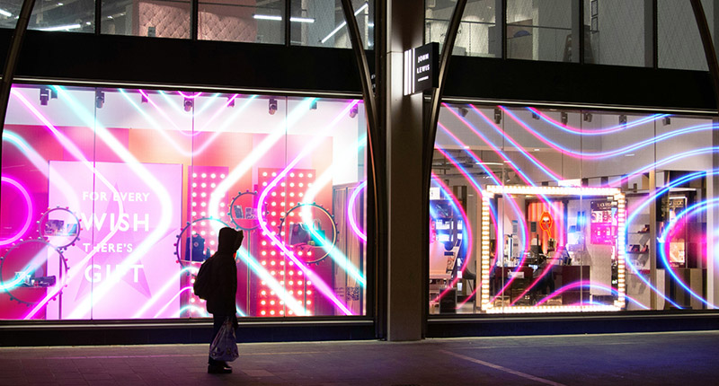 transparent LED display