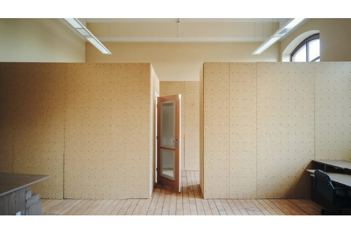 gypsum partition work