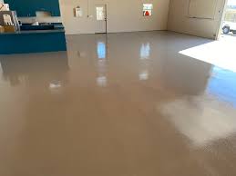 Basement with Epoxy Flooring